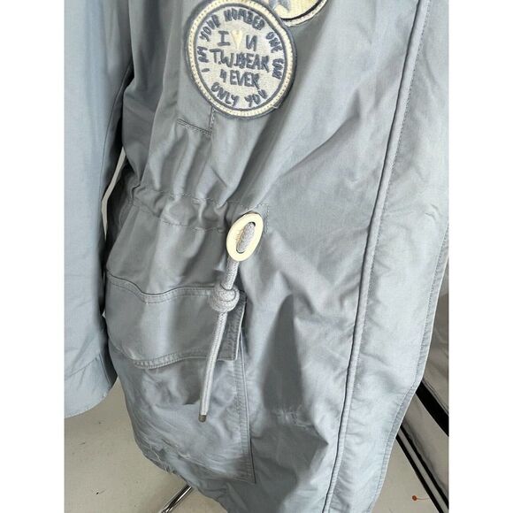 Teenie Weenie Blue Winter Coat Jacket Hooded Size 170/92A Korean Size Small US - Picture 14 of 16